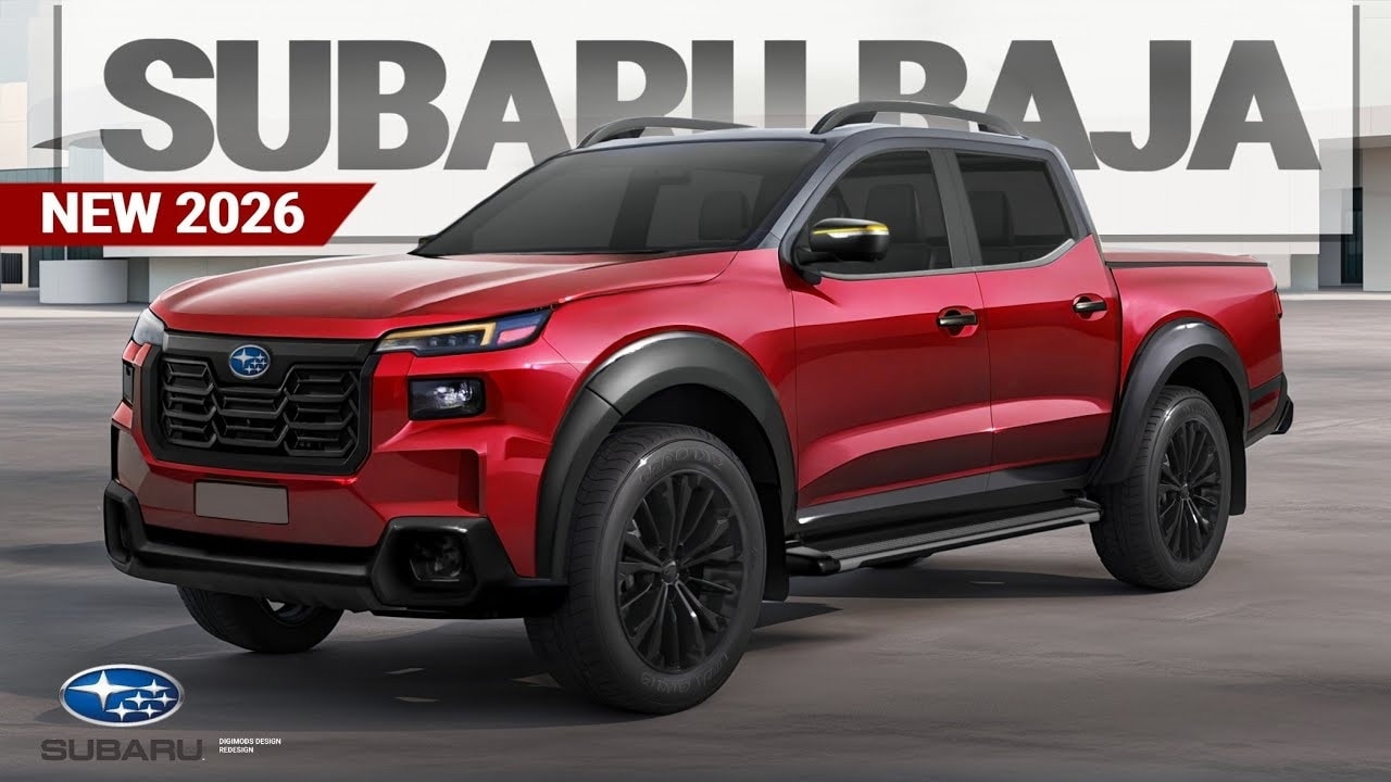 2026 Subaru Baja Wants A Digital Piece Of The Pickup Game Autoevolution