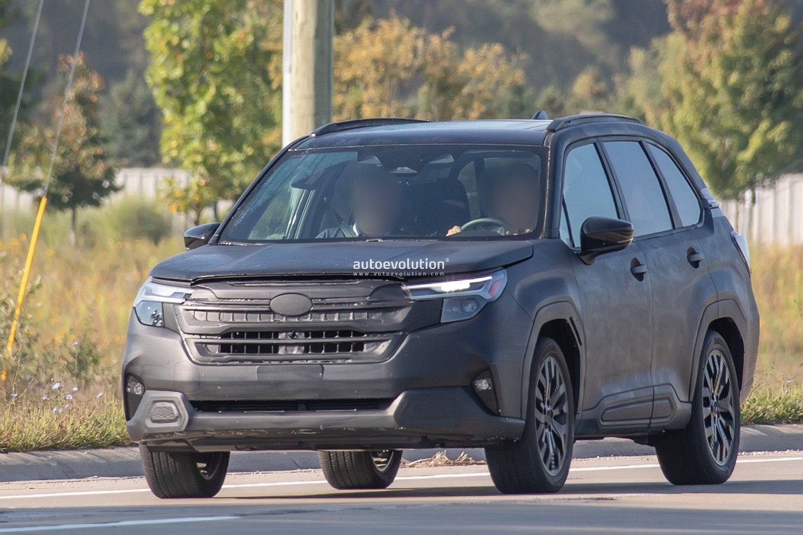 2026 Subaru Forester Hybrid Spied Testing Stateside Autoevolution