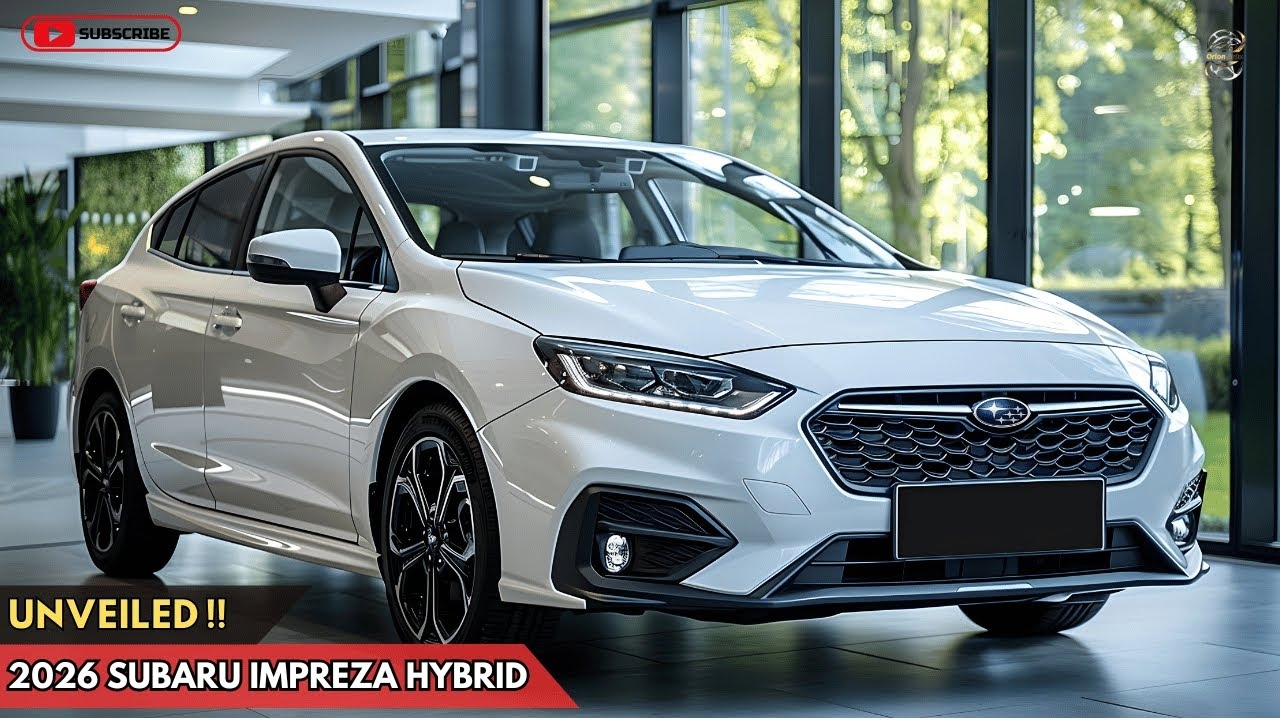 2026 Subaru Impreza Hybrid Unveiled First Look At The 2026 Subaru