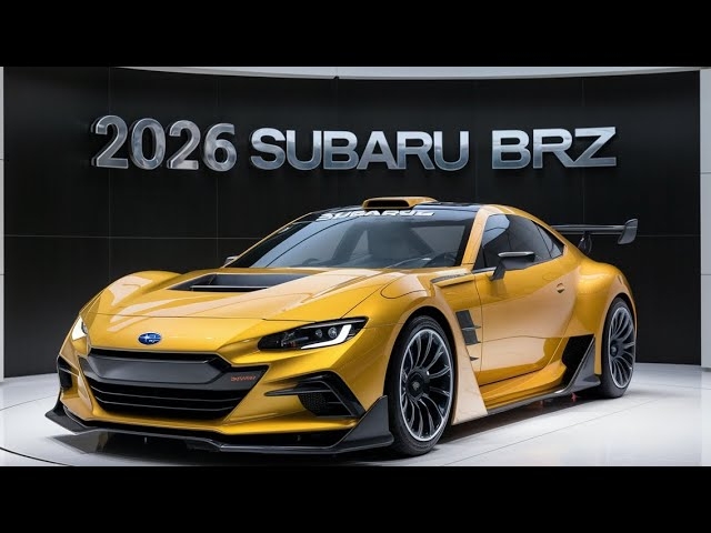 Introducing The 2026 Subaru BRZ Limited A Symphony Of Performance And 