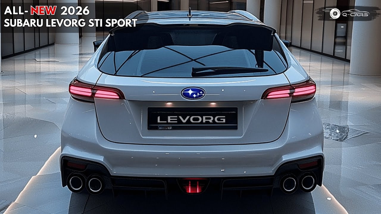 New 2026 Subaru Levorg STI Sport Unveiled The Reimagined Family Wagon