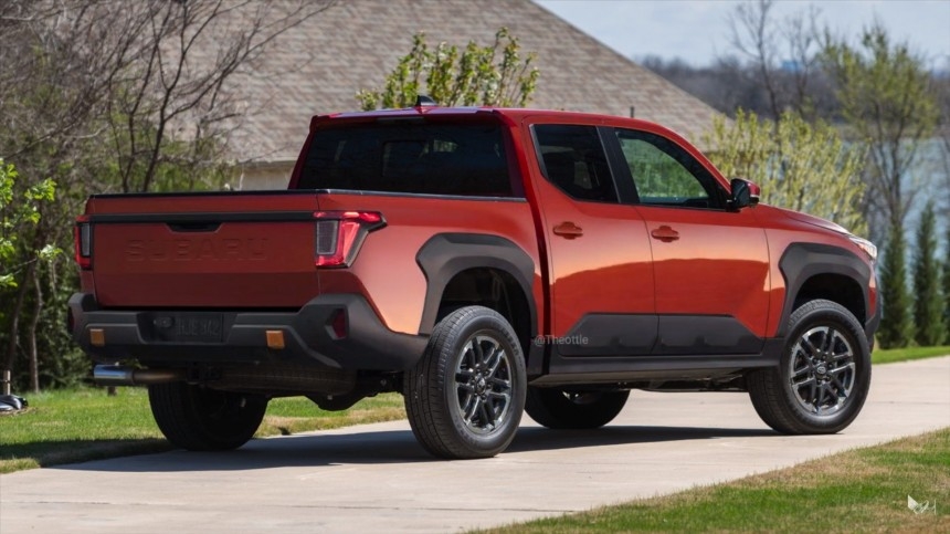 New Subaru Baja Digitally Becomes A Mid Size Truck For 2026 Would It 