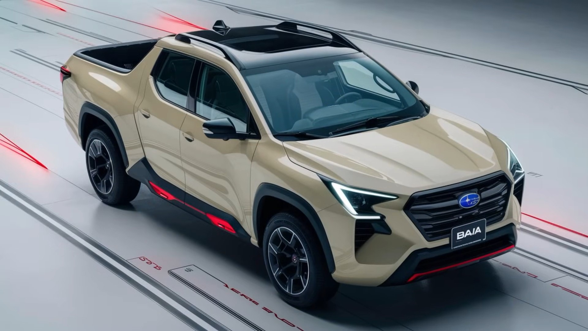 2025 Subaru Baja Virtually Springs Out From Behind The CGI Curtain To 2025 Subaru Baja Virtually Springs Out From Behind The CGI Curtain To