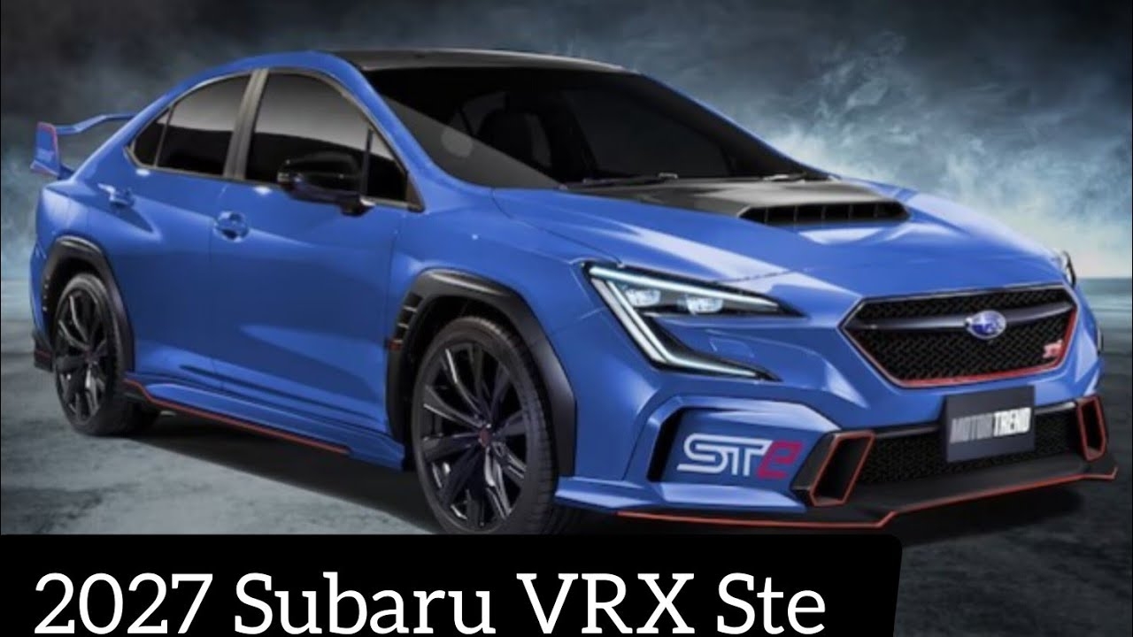 2027 Subaru WRX STe A Game Changing Electric STI USA Upcoming Cars
